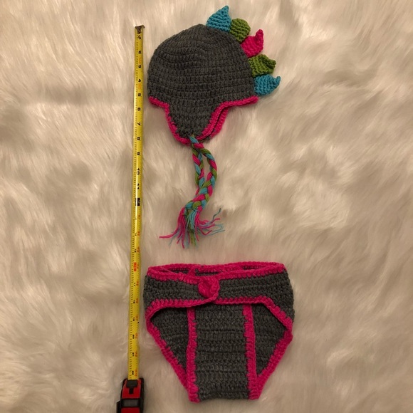 Baby Halloween Costume Dragon or Dinosaur - Picture 7 of 8